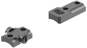 Leupold two-piece matte black steel scope base for Remington 710 receiver
