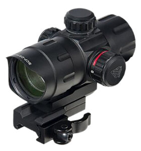 UTG SCPDS3840W ITA Black Anoidized 1x 38mm Tube 4 MOA Red/Green CBQ Dot Reticle