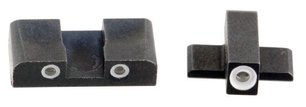 AmeriGlo SG161 Classic Tritium Sight Set for Sig Sauer Green Tritium White Outline Front Sight-Green Tritium White Outline Rear Sight