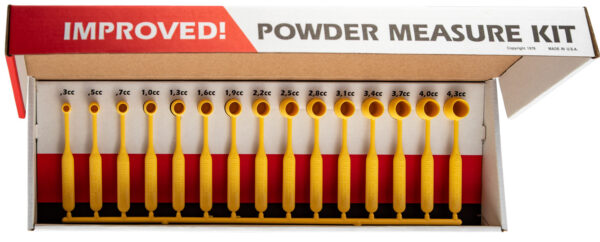 Lee Precision Powder Measure Dipper Kit, 15 Dippers, .3cc to 4.3cc