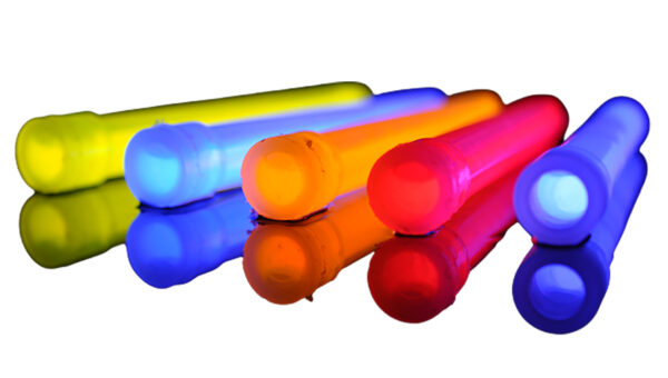 Humvee Light Stick Family Pack, Multi-Color, 6-Inch, 10-Pack