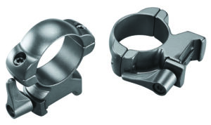 Weaver Lever-Lok Rings - 30mm, High, Matte Black