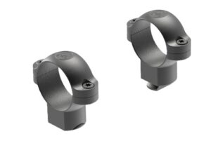 Leupold 49904 Standard Matte Black 1-inch High 1-inch Tube Scope Rings, 2-piece steel set
