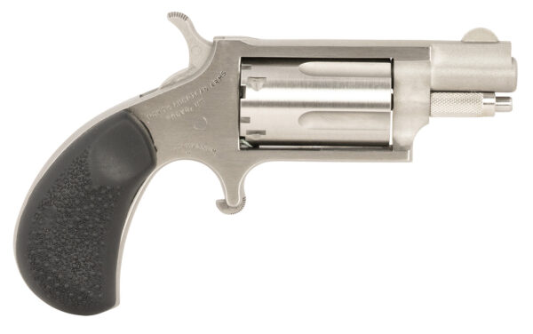 North American Arms Mini Revolver Carry Combo, .22 WMR, 1.13-Inch Barrel, Rubber Grip, Holster, 5-Shot