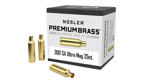 Nosler 300 Rem SA Ultra Mag Unprimed Rifle Brass