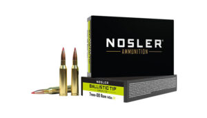 Nosler 40059 Ballistic Tip 7mm-08Rem 140gr Spitzer Ballistic Tip 20 Per Box/10 Case