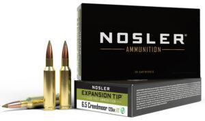 Nosler 40398 E-Tip 6.5Creedmoor 120gr E Tip Lead Free 20 Per Box/10 Case
