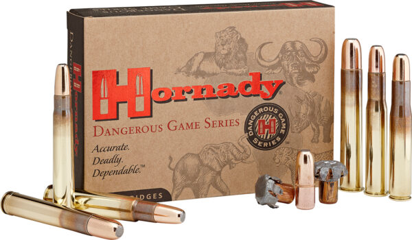 Hornady 85834 Dangerous Game 458WinMag 500gr DGX Bonded 20 Per Box/6 Case