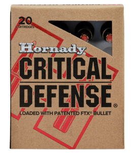 Hornady 80920 Critical Defense 308Win 155gr Flex Tip eXpanding 20 Per Box/10 Case