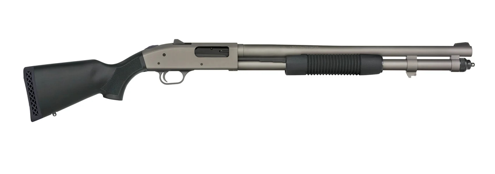 Mossberg 590A1 Pro 12 Gauge Shotgun, 20-Inch, Tungsten, 8-Round