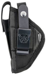 Bulldog FSN3 Extreme OWB Black Nylon Belt Loop/Clip Compatible w/Taurus Millennium Fits 2.50-3.75" Barrel Ambidextrous