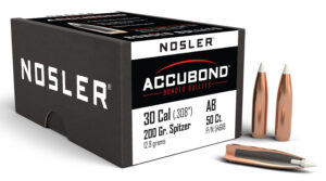 Nosler AccuBond .30 Cal (.308) 200gr Rifle Bullets