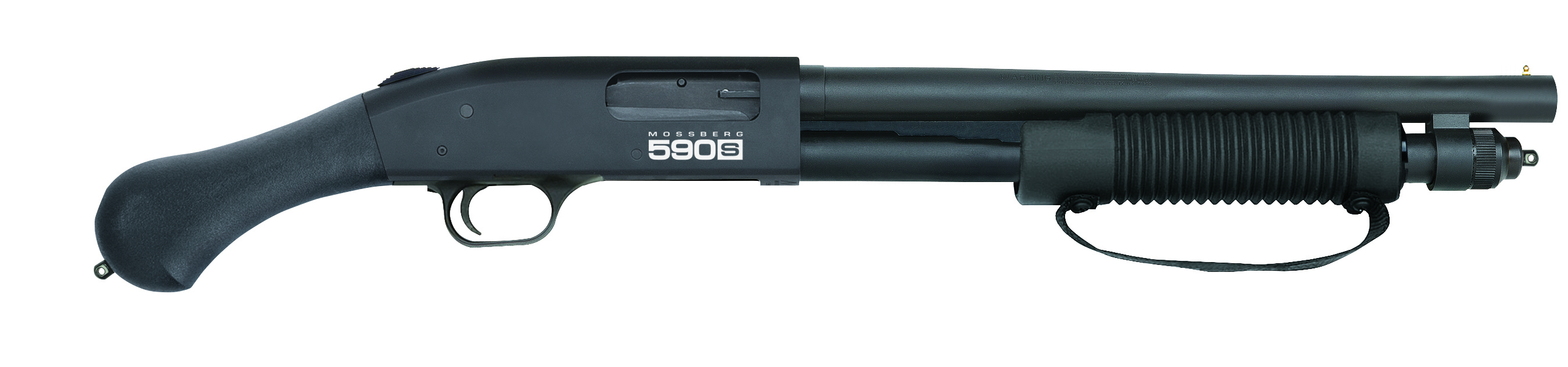 Mossberg 590S Shockwave 12 Gauge Firearm, 14.37-Inch, Matte Blued