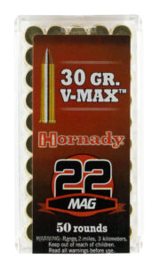 Hornady 83202 Varmint Express 22 WMR 30 gr Hornady V Max 50 Per Box/ 40 Case