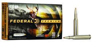 Federal P270TT1 Premium 270Win 130gr Trophy Bonded Tip 20 Per Box/10 Case