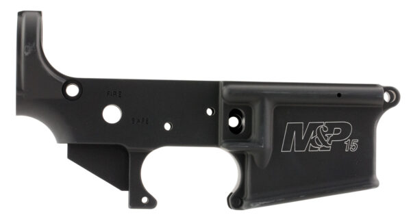 Smith & Wesson 812000 Receiver 223 Rem/5.56x45mm NATO 7075-T6 Aluminum Black for S&W M&P15