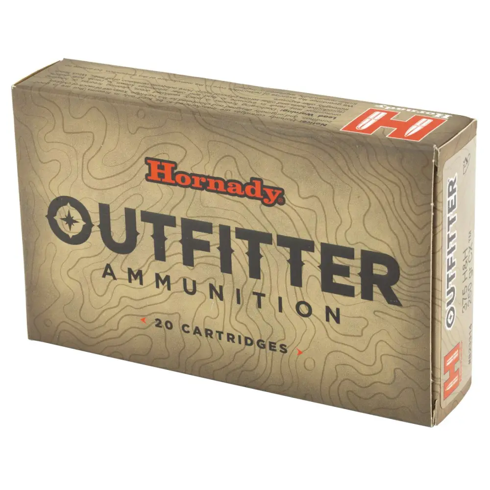 562918 14142396.webp HORNADY CX OUTFITTER 375 H&H MAG 250G CX OTF 20RD BX 200RD CASE - additional view