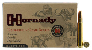 Hornady 82666 Dangerous Game 416Ruger 400gr Dangerous Game Solid 20 Per Box/6 Case