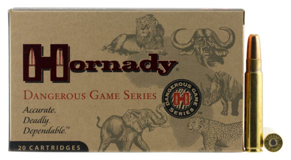 Hornady 82666 Dangerous Game 416Ruger 400gr Dangerous Game Solid 20 Per Box/6 Case