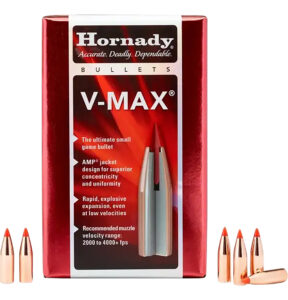 Hornady V-Max Bullets, .224 Cal (.22) 55 gr