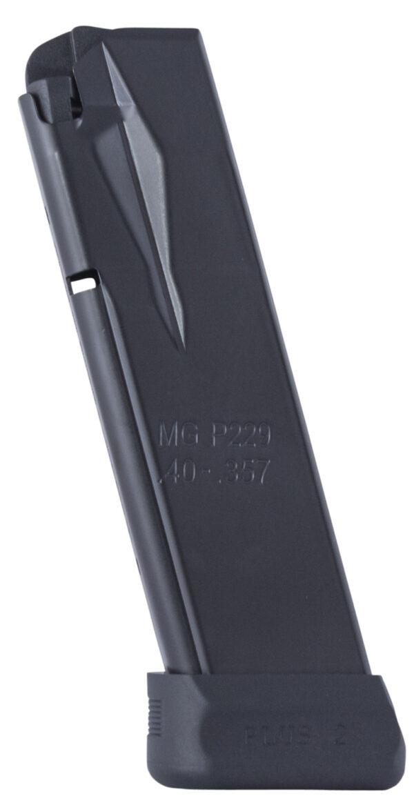 Mec-Gar MGP2294014AFC Standard 14rd 40 S&W Fits Sig P229 Blued w/Anti-Friction Coating Carbon Steel
