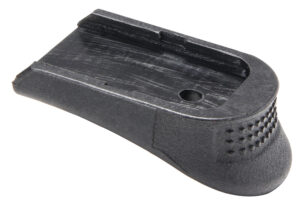 Pachmayr 03894 Grip Extender Extended Compatible w/ Glock 17/18/19/22/23/24/25/31/32/34/35/37, Black Polymer 2 Per Pack