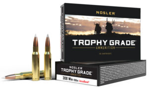 Nosler 60056 Trophy Grade 308Win 150gr Nosler AccuBond 20 Per Box/10 Case