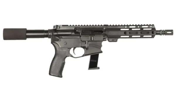 Bersa AR9 Pistol, 9mm, 8-Inch Barrel, Matte, with Brace, 30-Round