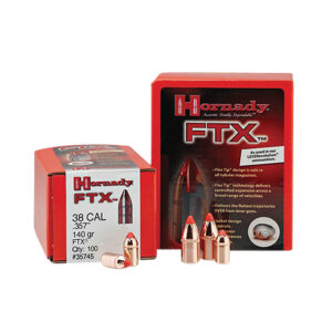 Hornady FTX .38 Cal 140 gr Flex Tip Bullets