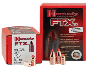 Hornady FTX Bullets, .45 Cal 225gr Flex Tip