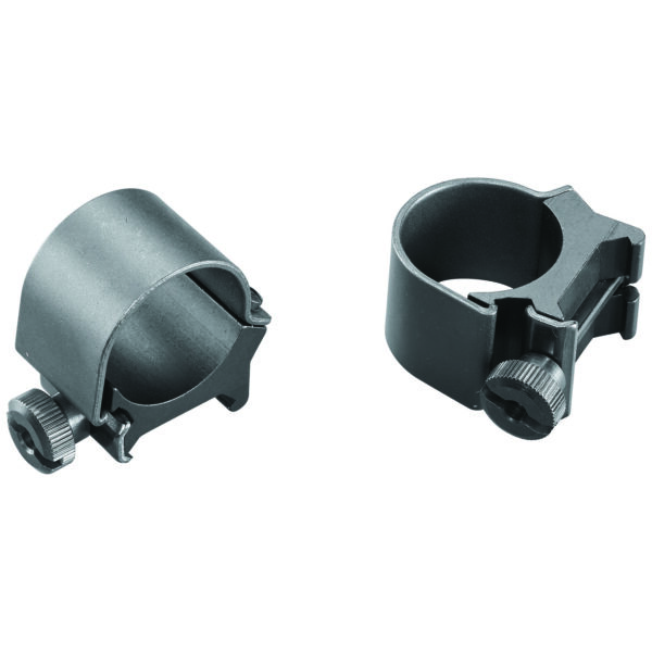 Weaver Detachable Top Mount Rings - Matte Black, 1 Inch Medium