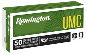 Remington Ammunition 23728 UMC 9mmLuger 115gr Full Metal Jacket 50 Per Box/10 Case