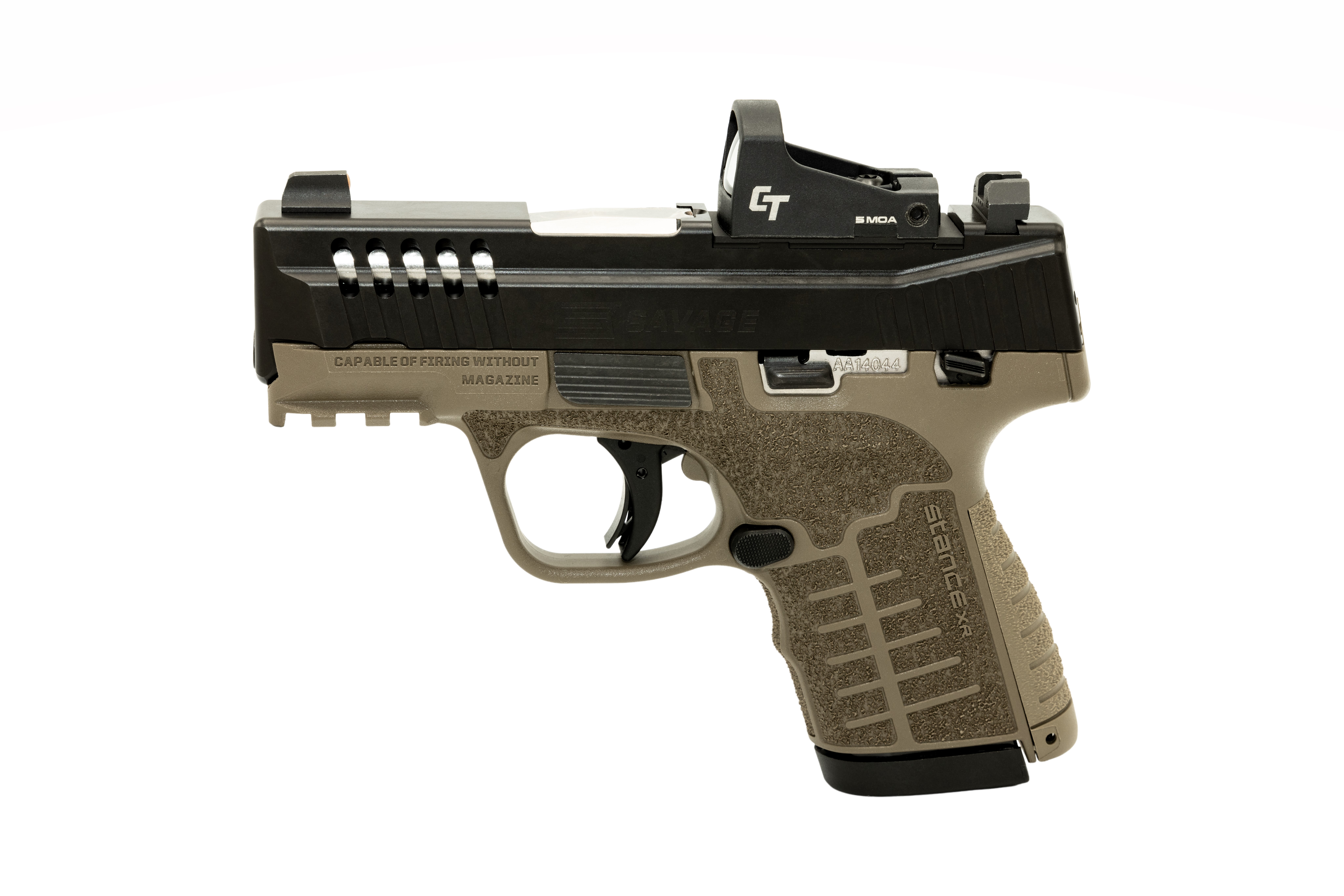 Savage Stance XR Pistol, 9mm, FDE, 3.2-Inch Barrel, 13-Round