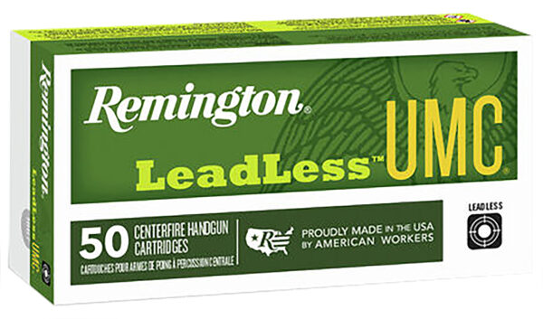 Remington UMC Handgun .40 S&W 180gr Flat Nose Enclosed Base, 50-Round Box