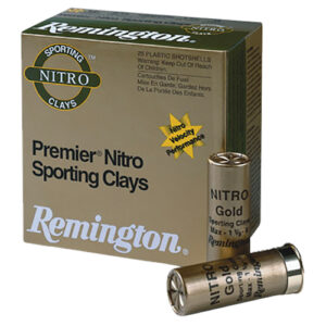 Remington Premier Nitro Sporting Clay 12 Gauge #7.5 1350 FPS Shotshells, 25-Round Box