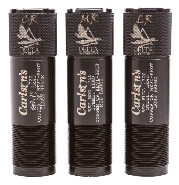 Carlson's Delta Waterfowl Extended Choke Tube Set, Remington Rem Choke, 12 Gauge, Stainless