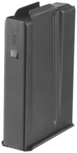 Ruger 90353 Scout 10rd Magazine Fits Ruger Precision/Scout 243 Win/308 Win/450 Bushmaster/6.5 Creedmoor Black Steel