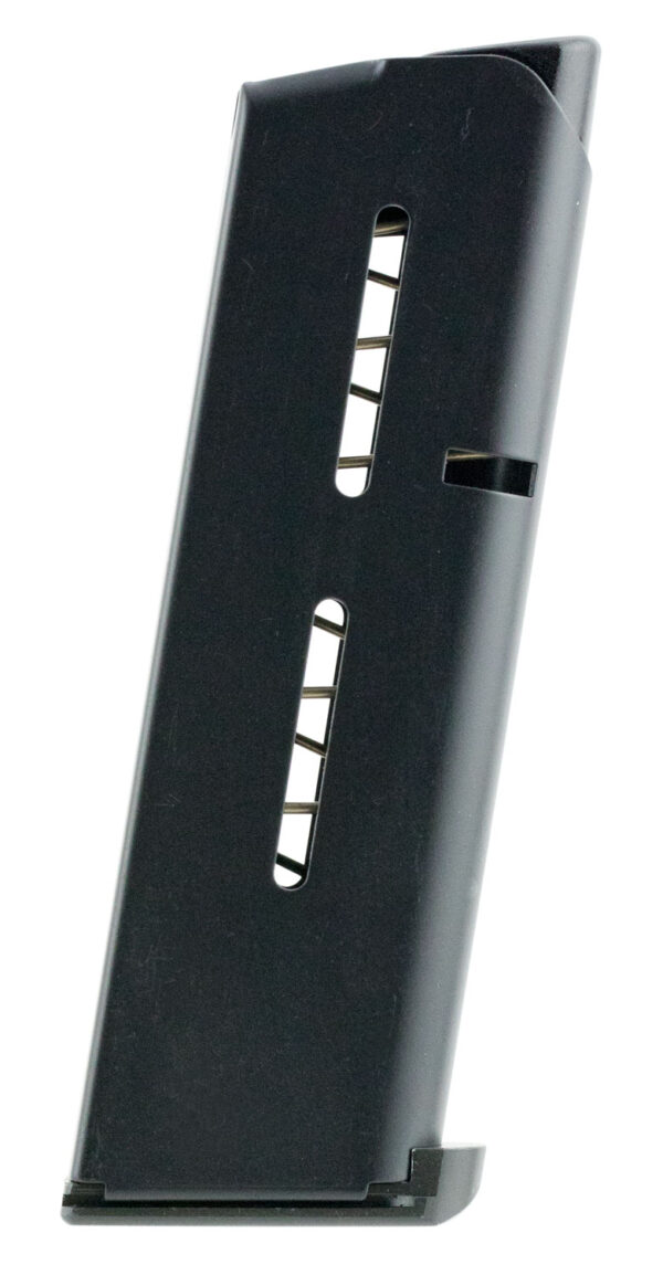 Wilson Combat 7-Round .45 ACP Magazine for 1911 Officer (Black, Lo-Profile Steel Floor Plate)