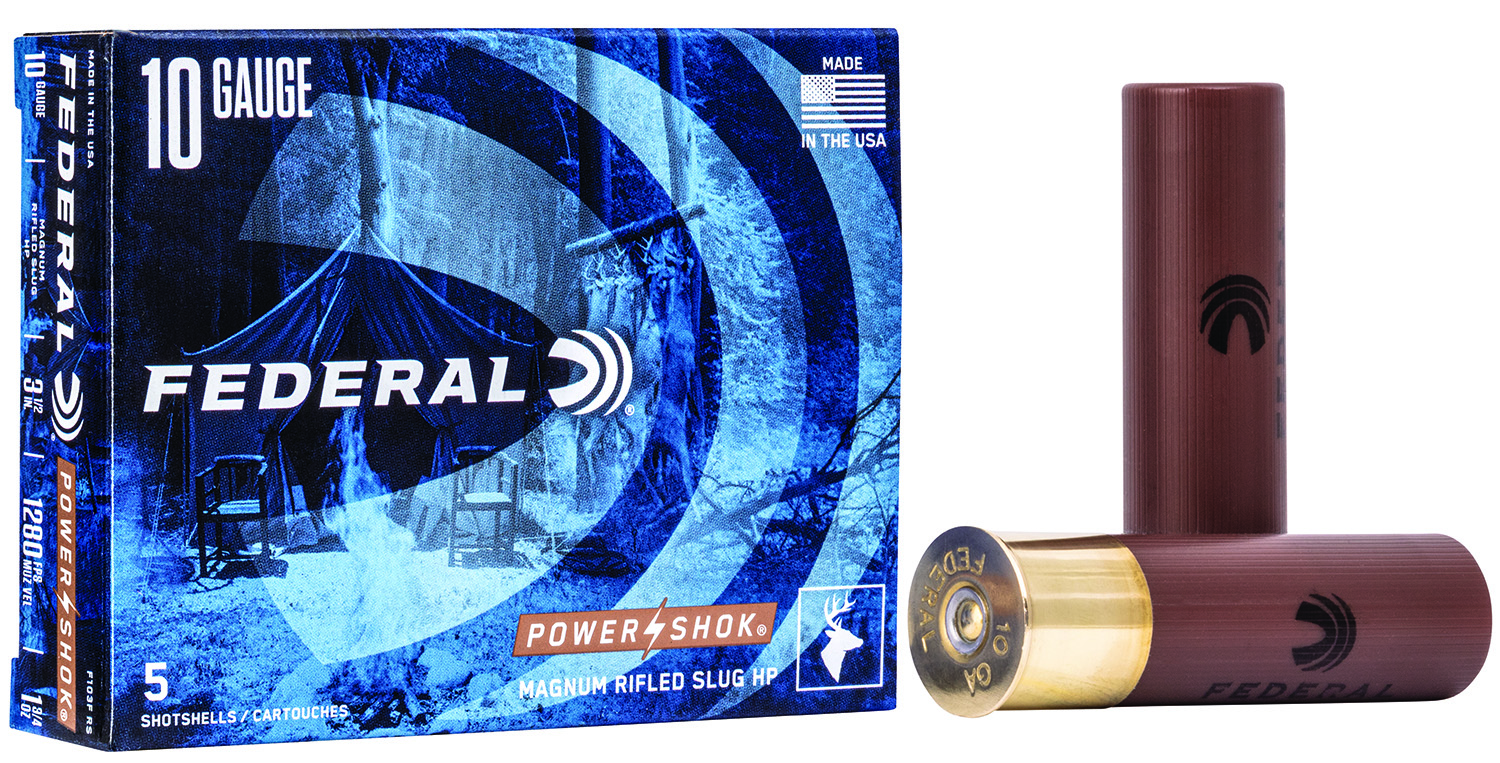 Federal Power-Shok 10 Gauge 3.5in Rifled Slug