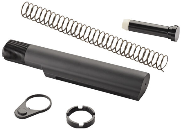 Advanced Technology Military Buffer Tube Assembly, Black Anodized, for AR-15