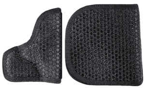 DeSantis Gunhide M44BJ02Z0 Super Fly Pocket Black Rubberized Fabric Pocket Fits S&W J Frame Ambidextrous
