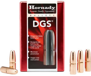 Hornady DGS Dangerous Game Solid Bullets, 9.3mm, 300 gr