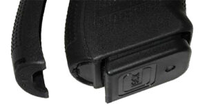 Pearce Grip PGG4MF Grip Frame Insert Compatible w/Glock Gen4 & Gen5 17/18/19/22/23/24/31/32/34/35/37/38/44/45, Black Polymer