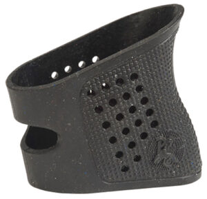 Pachmayr 05175 Tactical Grip Glove Compatible w/Glock Sub-compact, Soft with Finger Grooves, Black Rubber