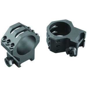 Weaver Mounts 99694 Six-Hole Picatinny Rings Matte Black 30mm High