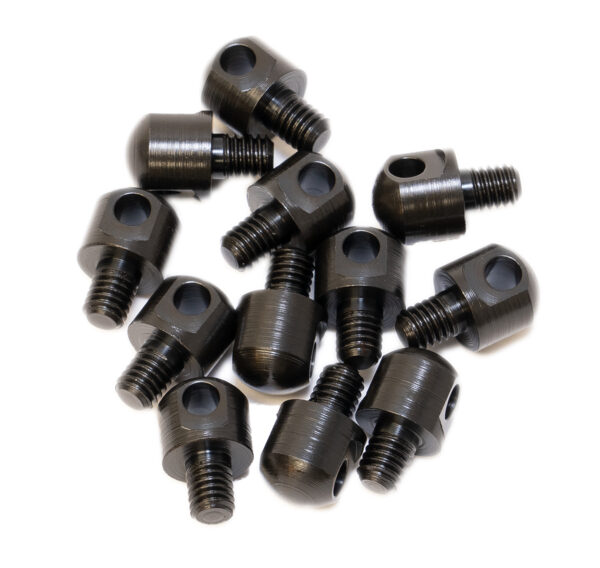 GrovTec Machine Screw Swivel Stud Bulk Pack, 0.25-inch