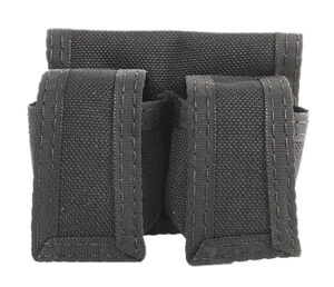 HKS 100B SpeedLoader Case Double Black Cordura Hook & Loop
