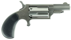 North American Arms Mini Revolver, .22 WMR, 1.63-Inch Barrel, Black Rubber Grip, Exposed Hammer, 5-Shot