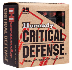 Hornady 81030 Critical Defense 30Carbine 110gr Flex Tip eXpanding 25 Per Box/10 Case