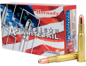 Hornady 80801 American Whitetail 30-30Win 150gr InterLock Round Nose 20 Per Box/10 Case